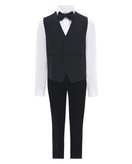 kidsatelier-moustache-Black-Classic-Glitter-Lapel-suit