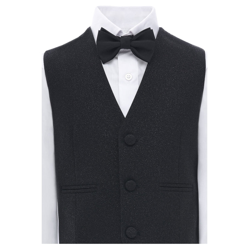kidsatelier-moustache-Black-Classic-Glitter-Lapel-suit