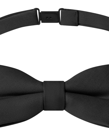 kids atelier moustache Black Vest Bow Tie Set