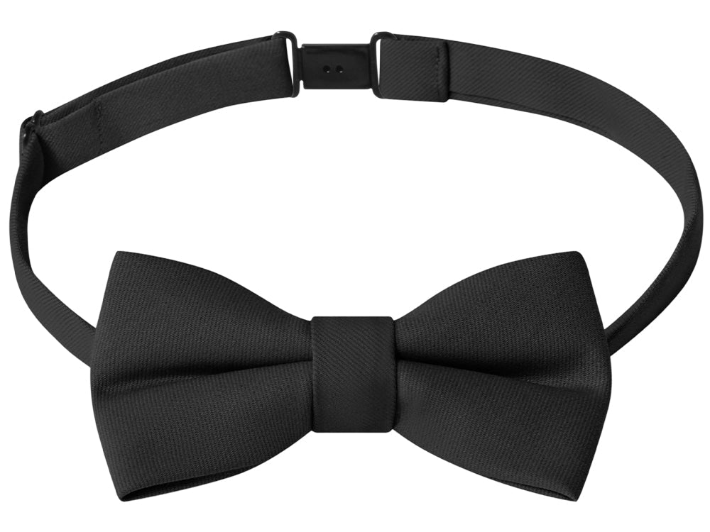 kids atelier moustache Black Vest Bow Tie Set