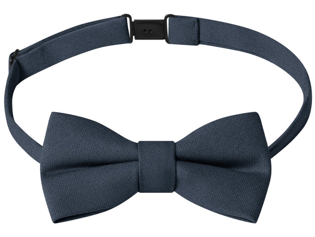 kids atelier moustache Gray Vest Bow Tie Set