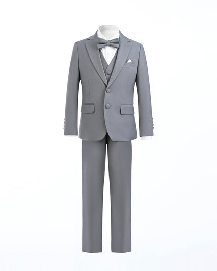 kids-atelier-moustache-kid-boy-gray-5pc-peak-lapel-tuxedo-w201-500-gray