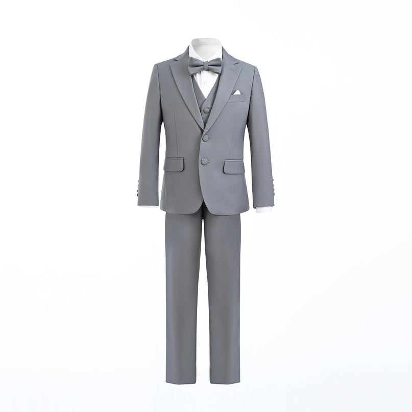 kids-atelier-moustache-kid-boy-gray-5pc-peak-lapel-tuxedo-w201-500-gray