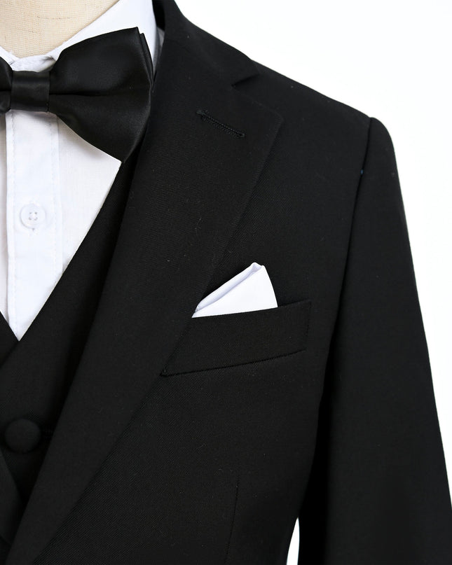 kidsatelier-moustache-Black-Peak-Lapel-Tuxedo-Set