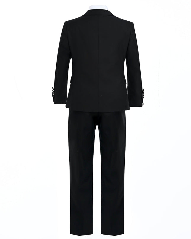 kidsatelier-moustache-Black-Peak-Lapel-Tuxedo-Set