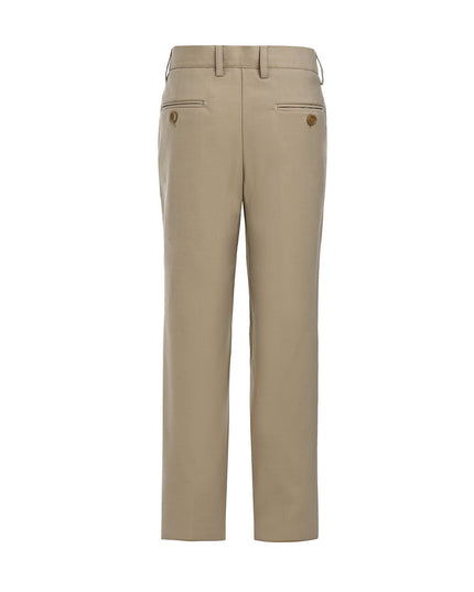 kids atelier moustache Beige Formal Dress Pants