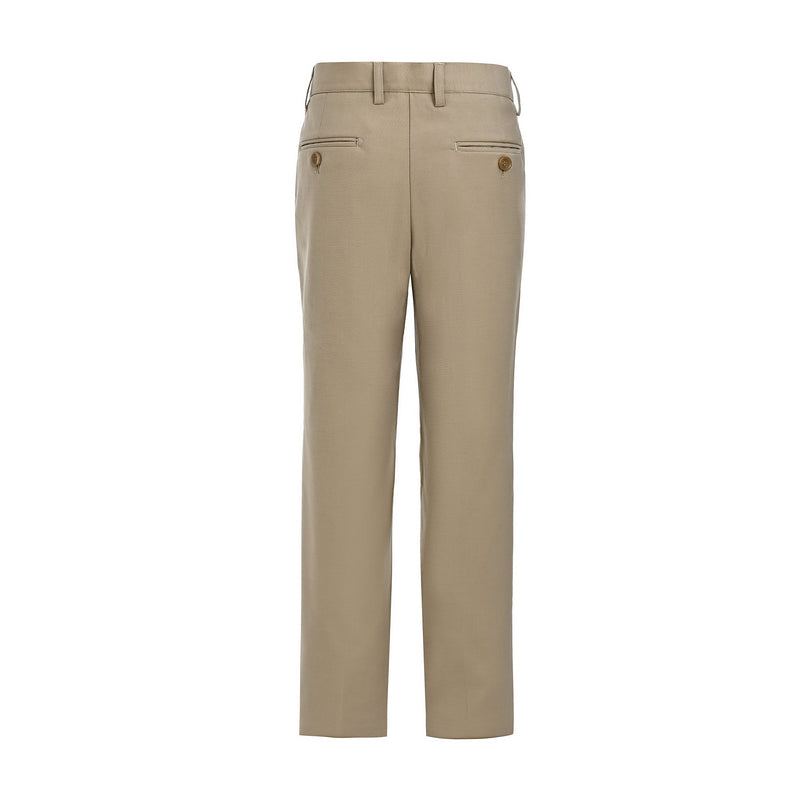kids atelier moustache Beige Formal Dress Pants