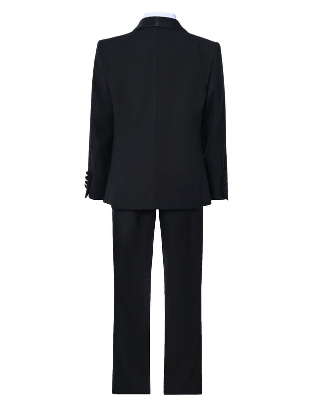 kidsatelier-moustache-Black-Moustache-Shawl-Lapel-Tuxedo-Set
