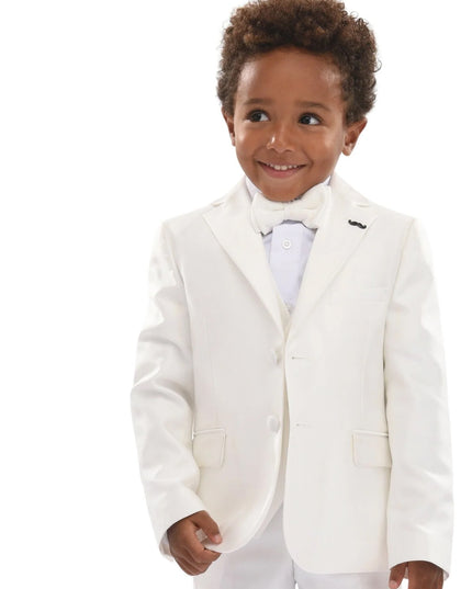 Ivory 5pc Peak Lapel Tuxedo