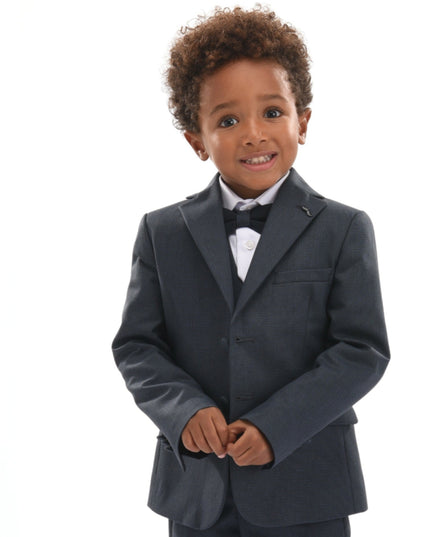 Steel Blue 5pc Peak Lapel Tuxedo