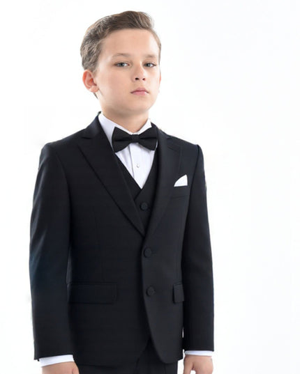 Black Peak Lapel Tuxedo Set