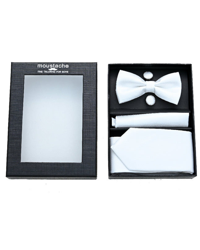 Classic White Tie Set