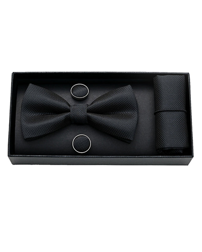 moustache-black-crosshatch-texture-bowtie-set-ma42014