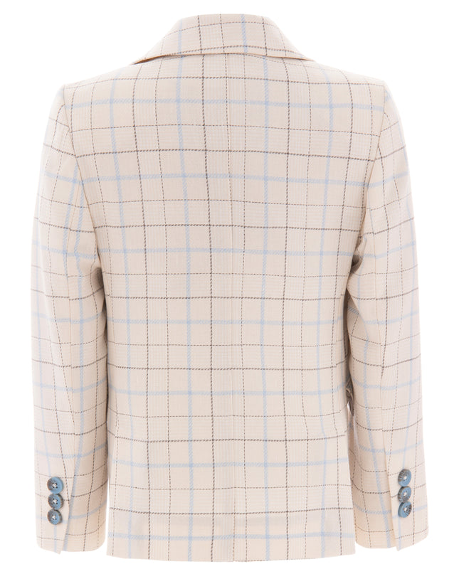 kids-atelier-moustache-kid-boy-baby-22m18-beige-plaid-print-blazer