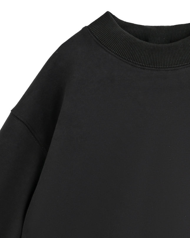 kids atelier moustache Gray Crewneck Sweatshirt