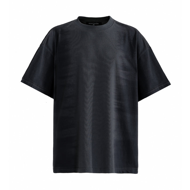 kids atelier moustache Black Essentials T‑Shirt