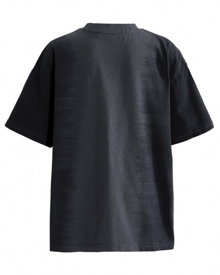 kids atelier moustache Black Essentials T‑Shirt