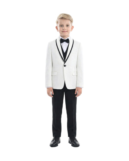 kidsatelier-moustache-White-Tuxedo-Set-with-black-Accents