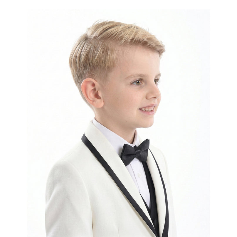 kidsatelier-moustache-White-Tuxedo-Set-with-black-Accents