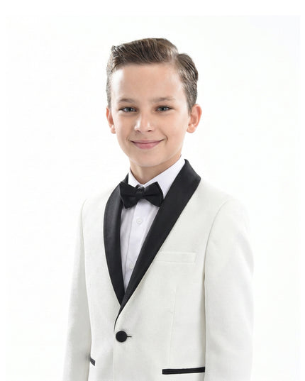 kidsatelier-moustache-White-Tuxedo-with-Black-Shawl-Lapel