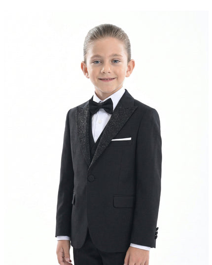 kidsatelier-moustache-Black-Classic-Glitter-Lapel-Tuxedo