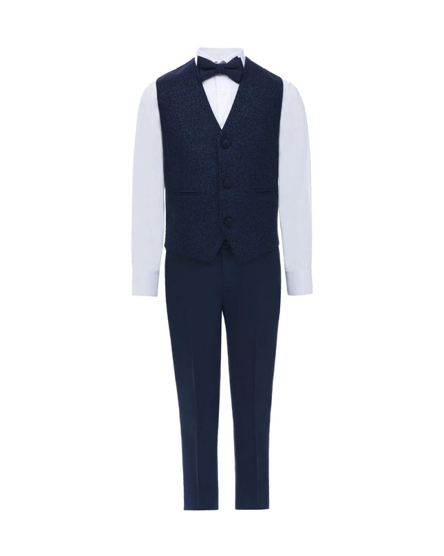 kids atelier moustache Navy Midnight Spark Suit
