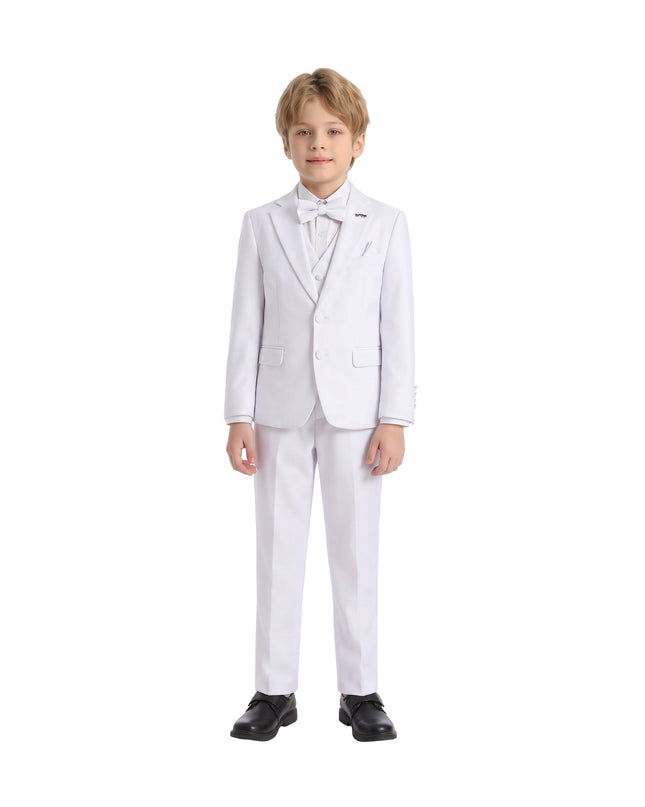 kidsatelier-moustache-White-Suit-Peak-Lapel-Tuxedo-Set