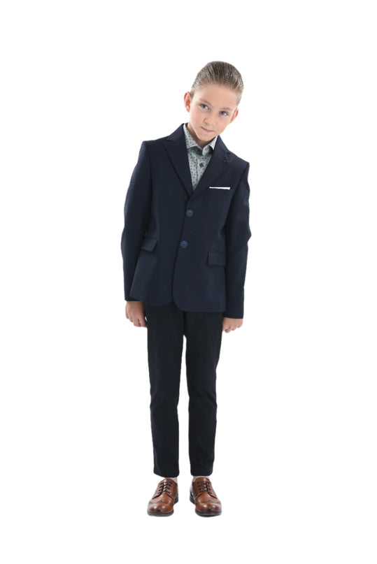 Navy Lucien Formal Dress Outfit