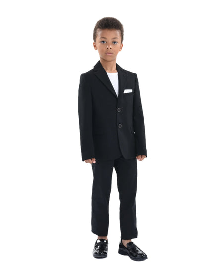 kids-atelier-moustache-kid-boy-baby-black-twill-peak-lapel-blazer-22m20-black