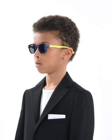 kids-atelier-moustache-kid-boy-baby-black-twill-peak-lapel-blazer-22m20-black