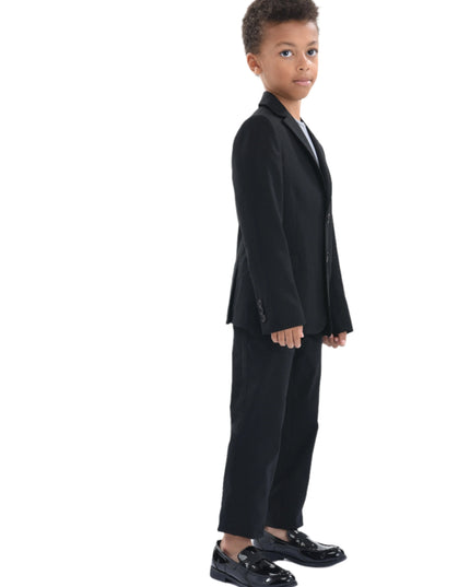 kids-atelier-moustache-kid-boy-baby-black-twill-peak-lapel-blazer-22m20-black