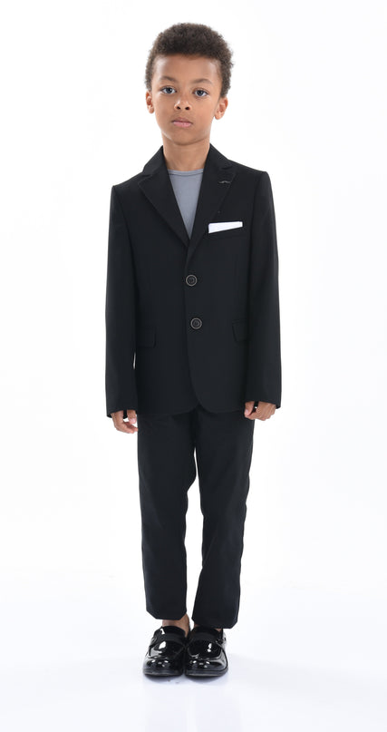 kids-atelier-moustache-kid-boy-baby-black-twill-peak-lapel-blazer-22m20-black