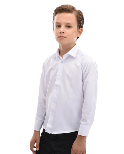 kids-atelier-moustache-kid-boy-baby-white-solid-dress-shirt-22m01-white